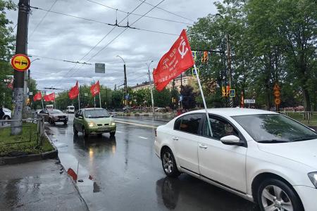 В Иванове прошел автопробег «Красные крылья Победы»