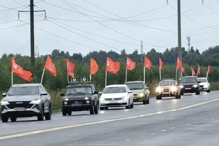В Иванове прошел автопробег «Красные крылья Победы»