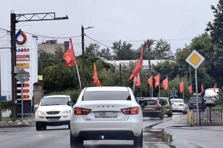 В Иванове прошел автопробег «Красные крылья Победы»