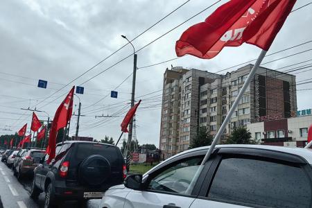 В Иванове прошел автопробег «Красные крылья Победы»