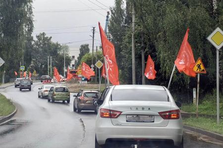 В Иванове прошел автопробег «Красные крылья Победы»