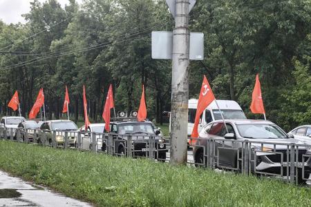 В Иванове прошел автопробег «Красные крылья Победы»