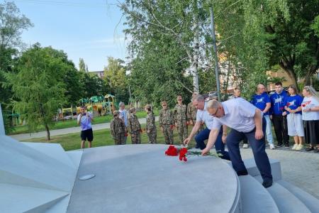 Руководитель фракции КПРФ в Мособлдуме Александр Наумов поздравил ветеранов боевых действий в городском округе Ступино