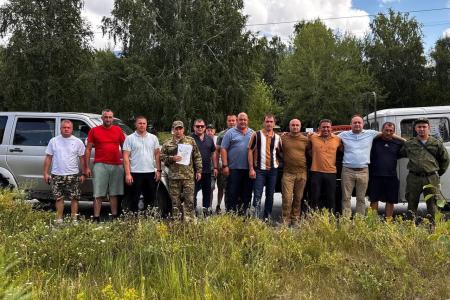 Айрат Гибатдинов передал партию гуманитарной помощи десантникам 104-й гвардейской дивизии ВДВ