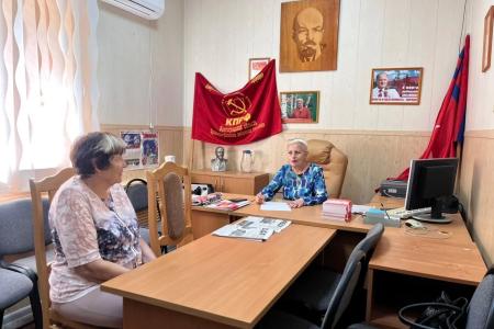 Волгоград. Единый день депутатского приема КПРФ