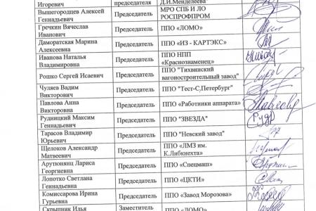 Представители предприятий Петербурга и Ленинградской области поддержали программу КПРФ