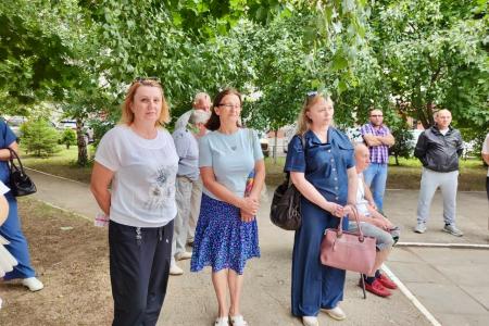 Саратовская область. Ольга Алимова встретилась с жителями одного из крупнейших микрорайонов города Энгельса