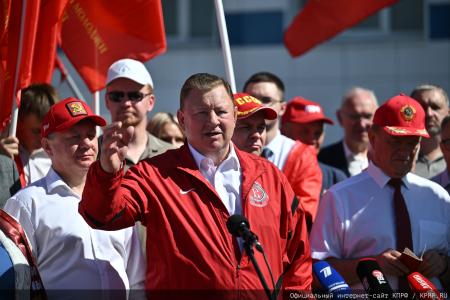 Геннадий Зюганов: Наш конвой символизирует дружбу народов, уникальный советский опыт и идеалы социализма