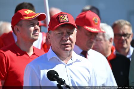 Геннадий Зюганов: Наш конвой символизирует дружбу народов, уникальный советский опыт и идеалы социализма