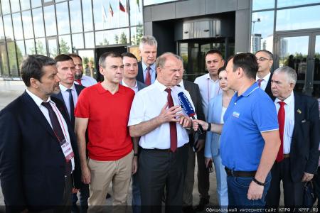 Продолжается рабочая поездка Г.А. Зюганова в Казань