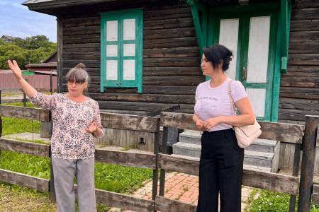 Мария Прусакова посетила Сахалин с рабочим визитом
