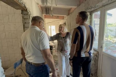 Коммунисты не допустят срыва ремонта социального учреждения в Херсонской области