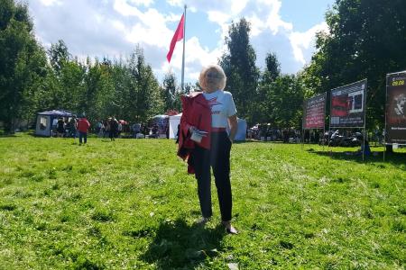 Нина Останина: Над Финским заливом развевается Красный стяг!
