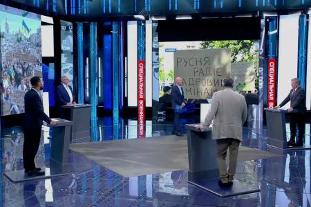Дмитрий Новиков на Первом канале о правительственных кризисах, о спасении России Лениным и о том, что сейчас не время играть в политические шашечки