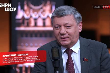 Дмитрий Новиков на Соловьев Live: Постановка “на паузу” передовых разработок вредит России больше западных санкций
