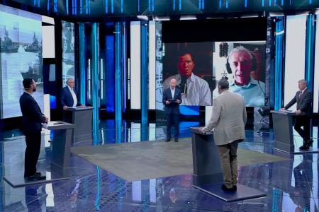 Дмитрий Новиков на Первом канале о правительственных кризисах, о спасении России Лениным и о том, что сейчас не время играть в политические шашечки