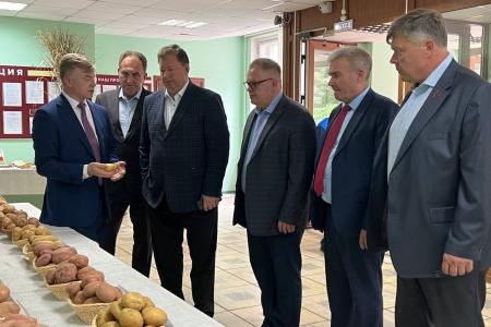 В.И. Кашин выступил с докладом на конференции по картофелеводству в «ФИЦ картофеля им. А.Г. Лорха»