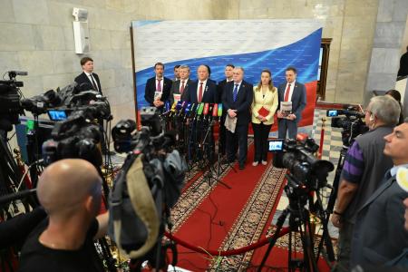 Геннадий Зюганов: Прошедшая пятилетка Госдумы была сложной, драматичной и военной