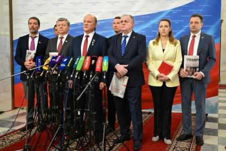 Геннадий Зюганов: Прошедшая пятилетка Госдумы была сложной, драматичной и военной