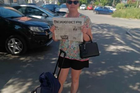 В Балаково прошёл одиночный пикет в поддержку Николая Бондаренко и продолжаются информационные рейды коммунистов