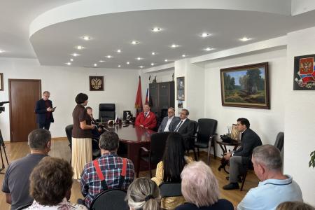 Московская область. Во время рабочего визита в Серпухов Владимир Кашин посетил АО «Дашковка»