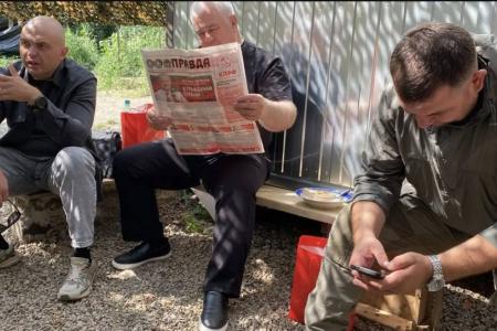 К.К. Тайсаев на Донбассе: поддержка бойцов и помощь детям