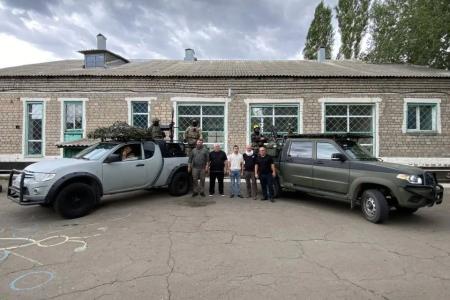 К.К. Тайсаев на Донбассе: поддержка бойцов и помощь детям
