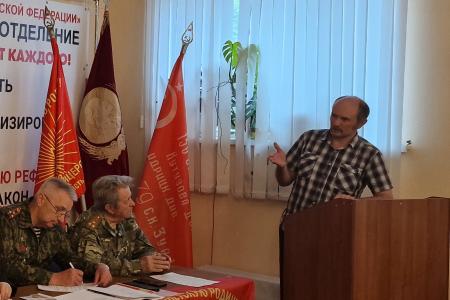 Укрепление рядов, помощь фронту и пропаганда Программы Победы. В Рязани прошла отчетно-выборная конференция регионального отделения Союза советских офицеров