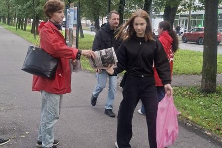 Новгородские коммунисты присоединились к акциям протеста против снятия кандидатов КПРФ