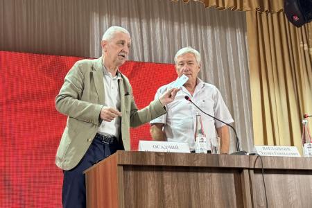 Краснодарский край. Н.И. Осадчий провел встречу с избирателями в Тихорецком районе