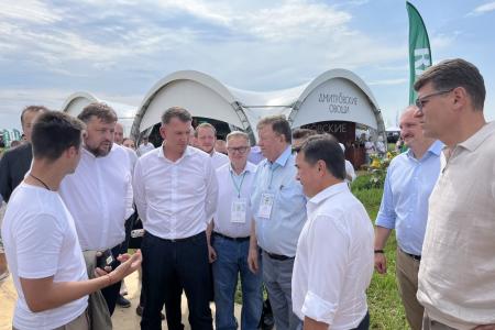 Владимир Кашин принял участие в «Дне поля Московской области – 2026»