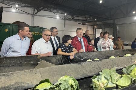 Московская область. Во время рабочего визита в Серпухов Владимир Кашин посетил АО «Дашковка»