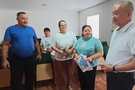 Лидеры калмыцких коммунистов провели серию встреч с жителями поселений Яшкульского района республики