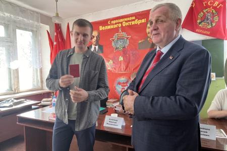 Кузбасс. Н.В. Коломейцев в городе Таштагол провел встречу с партийным активом округа