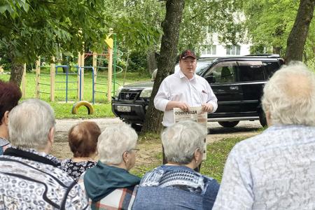 Коммунисты провели встречи с жителями Фурмановского района Ивановской области