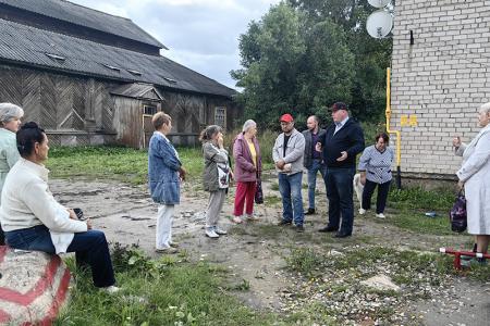 Кандидаты в депутаты от КПРФ Александр Бойков и Владимир Любимов провели серию встреч с жителями Юрьевецкого района Ивановской области