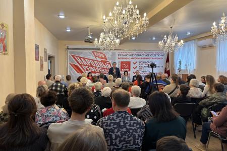 В Рязанском обкоме КПРФ прошла встреча с Николаем Платошкиным и депутатами Госдумы