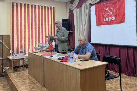 Краснодарский край. Н.И. Осадчий провел в Армавире совещание актива КПРФ Юго-восточной части Кубани
