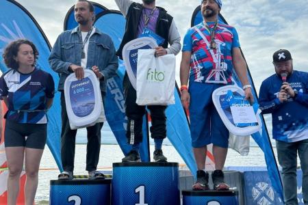 Пловец Спортклуба КПРФ Ярослав Кобаладзе выиграл этап X-WATERS Енисей на дистанции 12 км