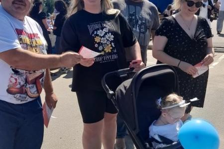 Ивановские коммунисты поздравили жителей сразу нескольких муниципалитетов с днями городов и районов