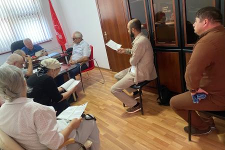 В Ингушском республиканском отделении КПРФ состоялось расширенное заседание бюро