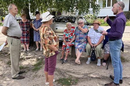 В Ивановской области прошли встречи жителей с кандидатами в депутаты Госдумы от КПРФ Александром Бойковым и Ириной Корыстылевой