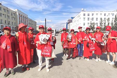 Якутия: Красный цвет — символ Победы