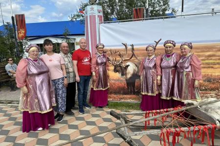 Ненецкий автономный округ. Депутаты КПРФ приняли участие в праздновании Дня оленевода в п. Красном