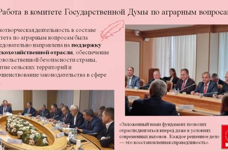 Отчёт депутата Госдумы VIII созыва Н.И. Васильева