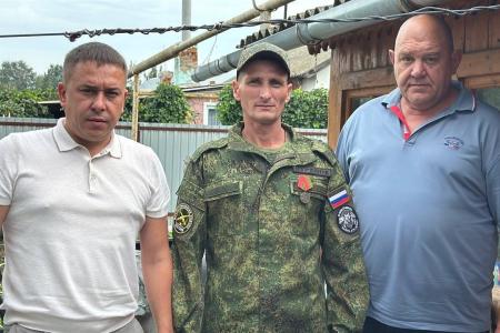 Айрат Гибатдинов посетил Старомайнский район Ульяновской области