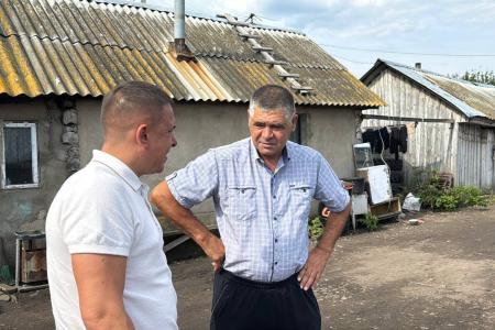 Айрат Гибатдинов посетил Старомайнский район Ульяновской области