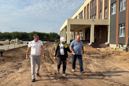Айрат Гибатдинов посетил Старомайнский район Ульяновской области