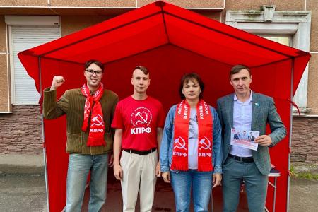 Удмуртия: Агитационная встреча в Индустриальном районе
