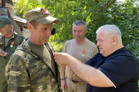 Продолжается рабочая поездка Казбека Тайсаева в ЛНР и ДНР: поддержка фронта, забота о людях и единство братских народов